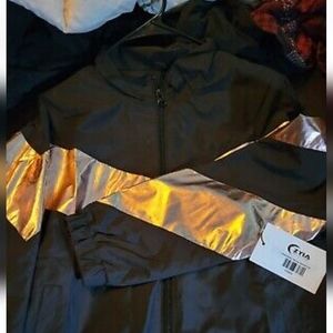 Zyia Pink Shine Block Jacket size small